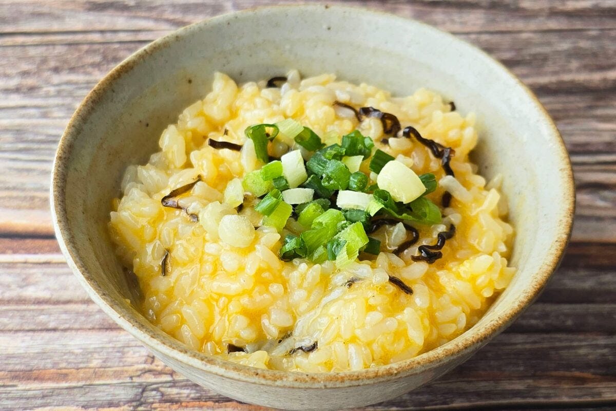 極・卵かけ