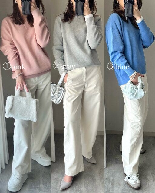 ユニクロ ジャージーバレルレッグパンツ コーデ ユニクロのジャージーバレルレッグパンツのコーデ1