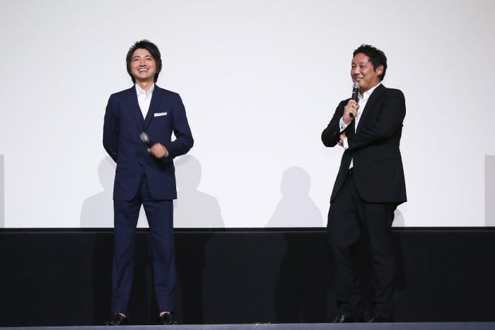 藤原竜也と入江悠監督(提供写真)