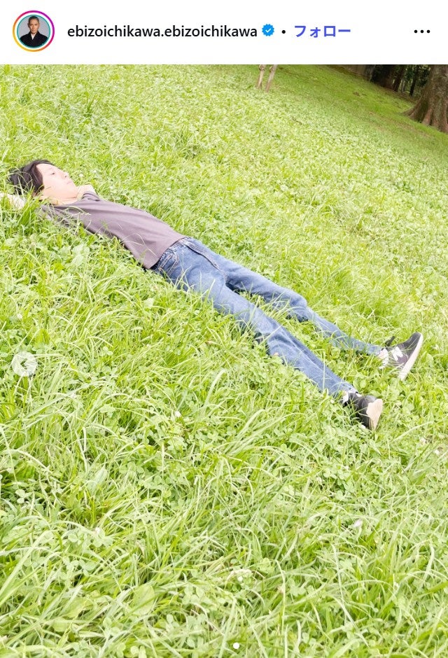 市川團十郎白猿Instagramより