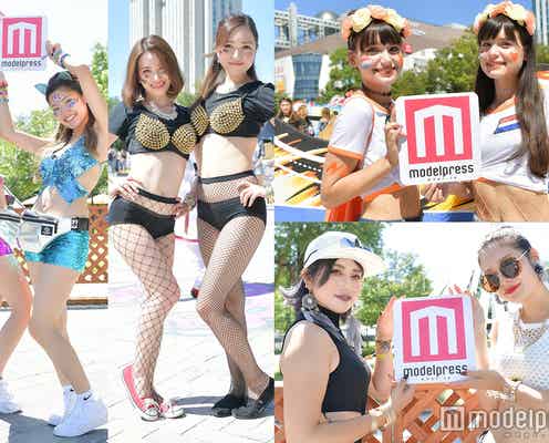 大胆肌見せコーデから個性爆発ファッションまで!「ULTRA JAPAN2017」におしゃれガール殺到<会場スナップ>