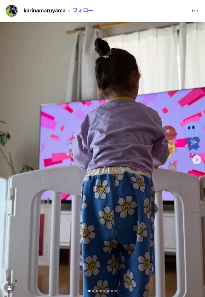 丸山桂里奈instagramより