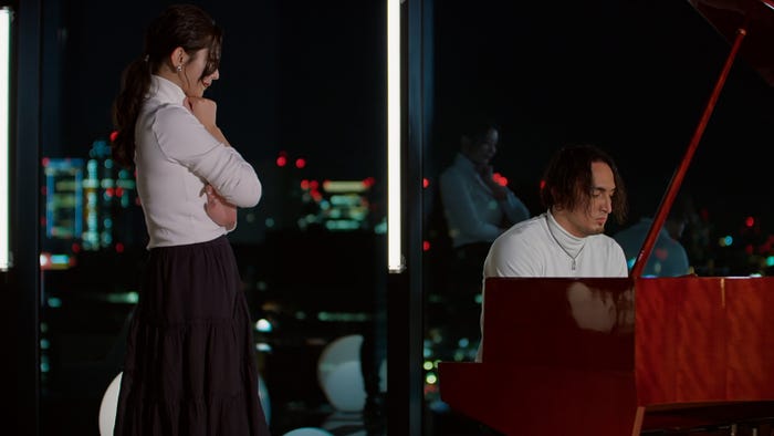 尾崎美紀、佐藤マクファーレン優樹「バチェロレッテ・ジャパン」シーズン9(C) 2022 Warner Bros. International Television Production Limited