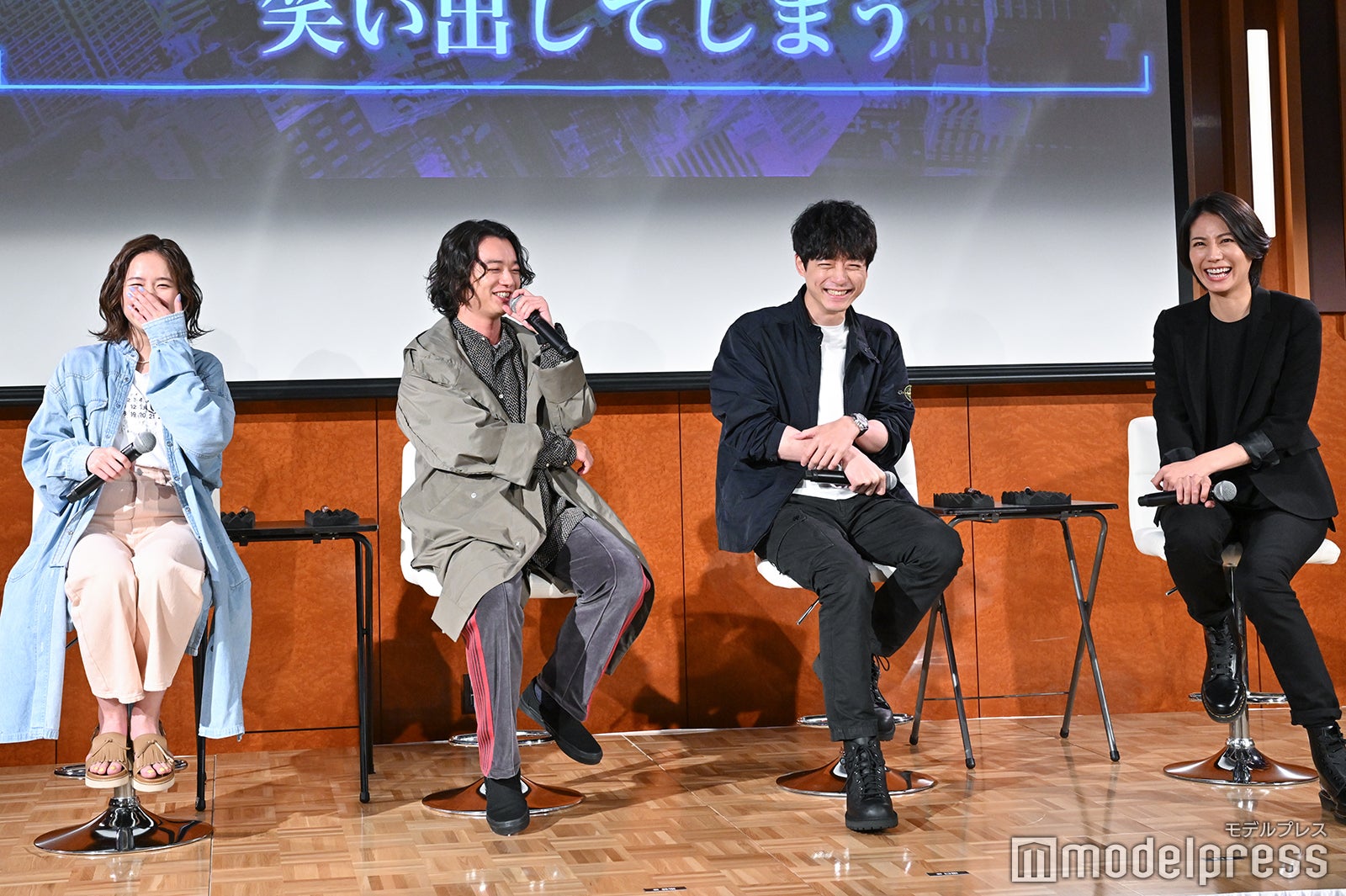 （左から）堀田真由、染谷将太、坂口健太郎、松下奈緒（C）モデルプレス