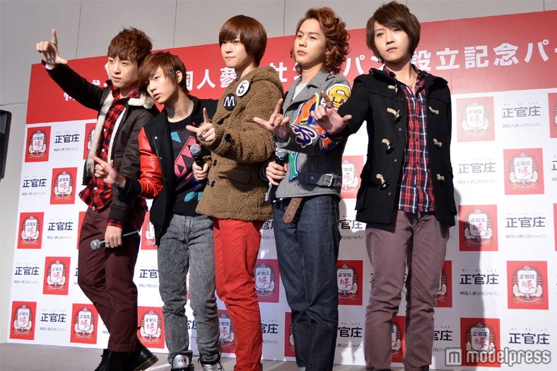 大国男児：左から、ヒョンミン、ジェイ、カラム、インジュン、ミカ