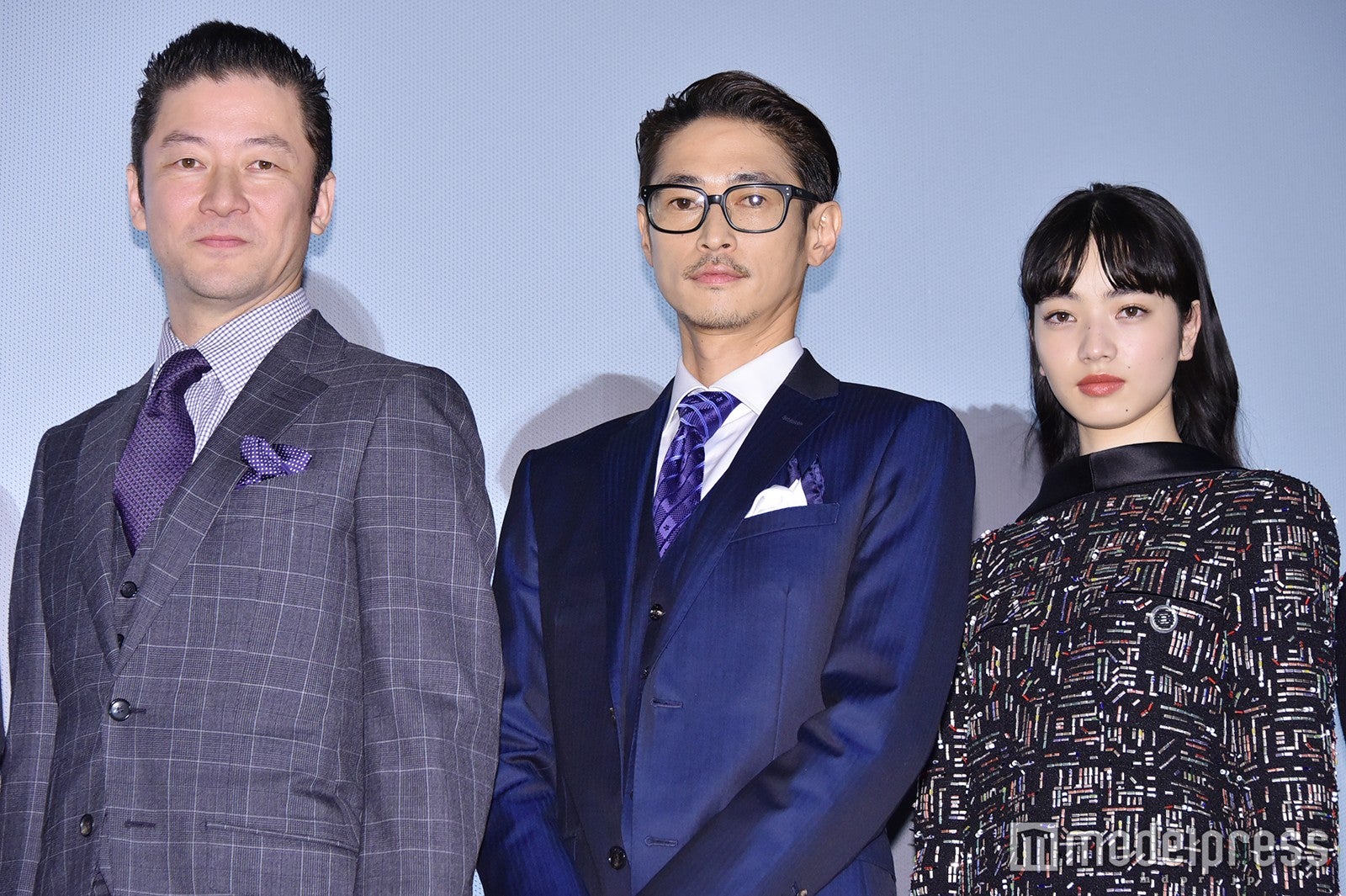 左から：浅野忠信、窪塚洋介、小松菜奈 （C）モデルプレス