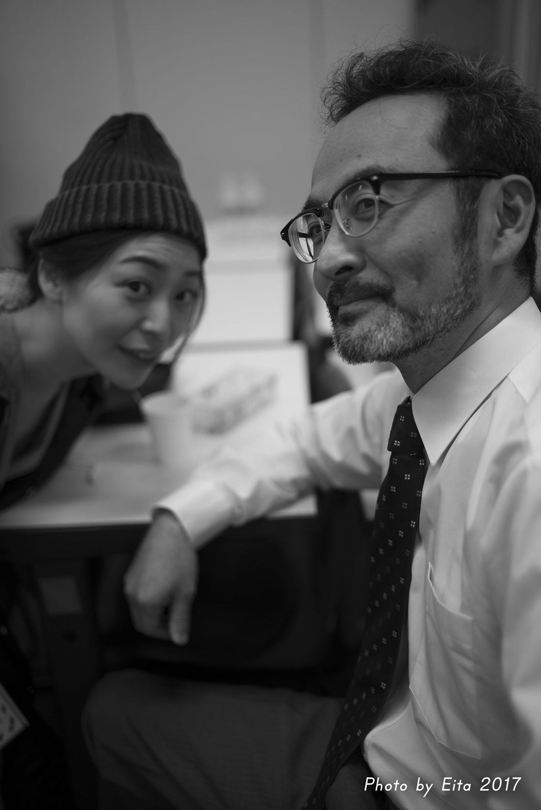 内田慈、古舘寛治／撮影：瑛太（画像提供：TBS）