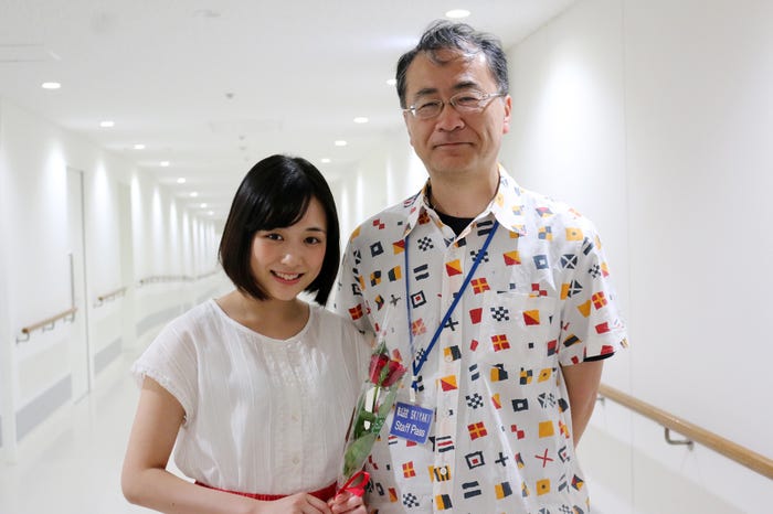 大原櫻子と金子修介監督(画像提供:株式会社SKIYAKI)