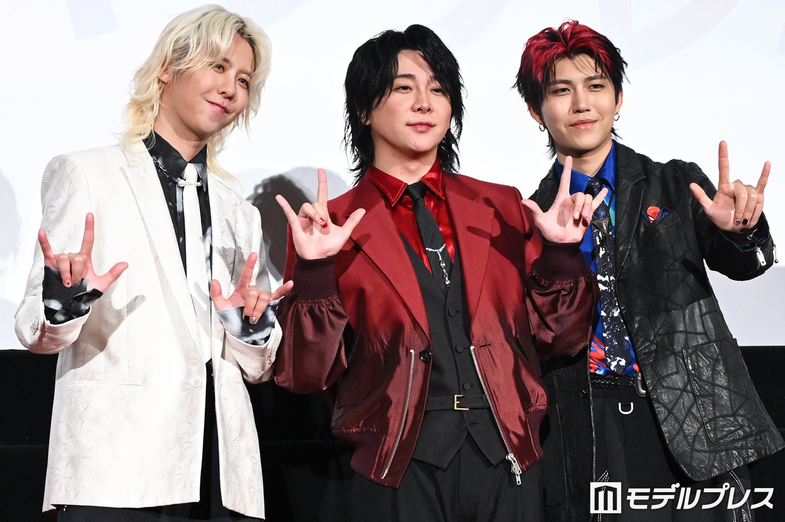 藤澤涼架、大森元貴、若井滉斗／Mrs. GREEN APPLE（C）モデルプレス