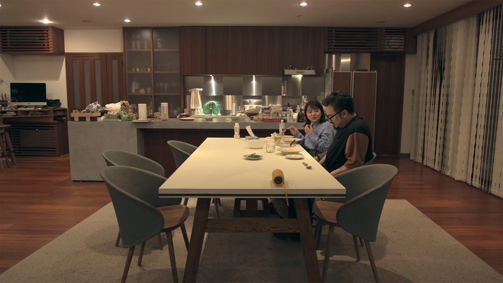 優衣、和田理生（休日課長）「TERRACE HOUSE OPENING NEW DOORS」44th WEEK（C）フジテレビ／イースト・エンタテインメント