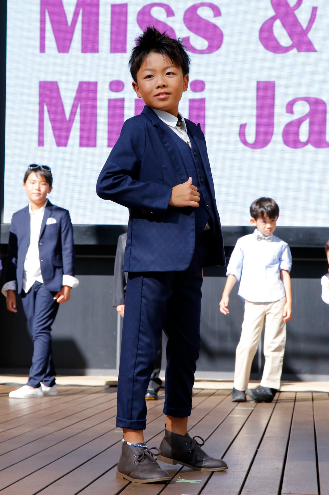 「ミスター・プレティーン・ジャパン」グランプリ・坂井凜太郎（さかいりんたろう／11歳）（提供写真）