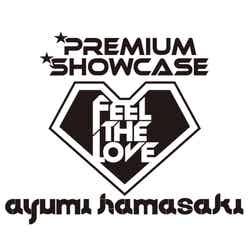 「ayumi hamasaki PREMIUM SHOWCASE ～Feel the love～」のロゴ