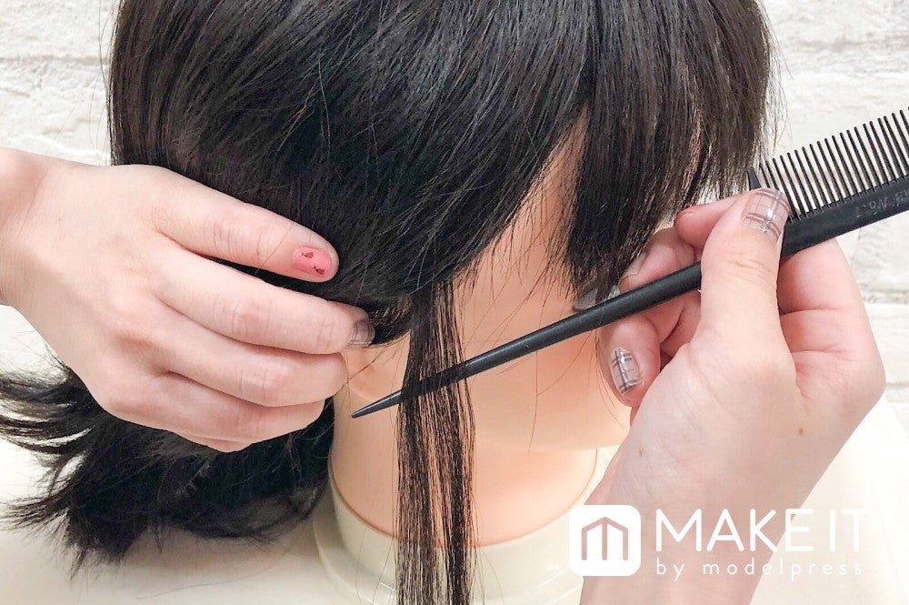 ボブヘアアレンジ2〈ラーメンマンヘア〉 (C)メイクイット