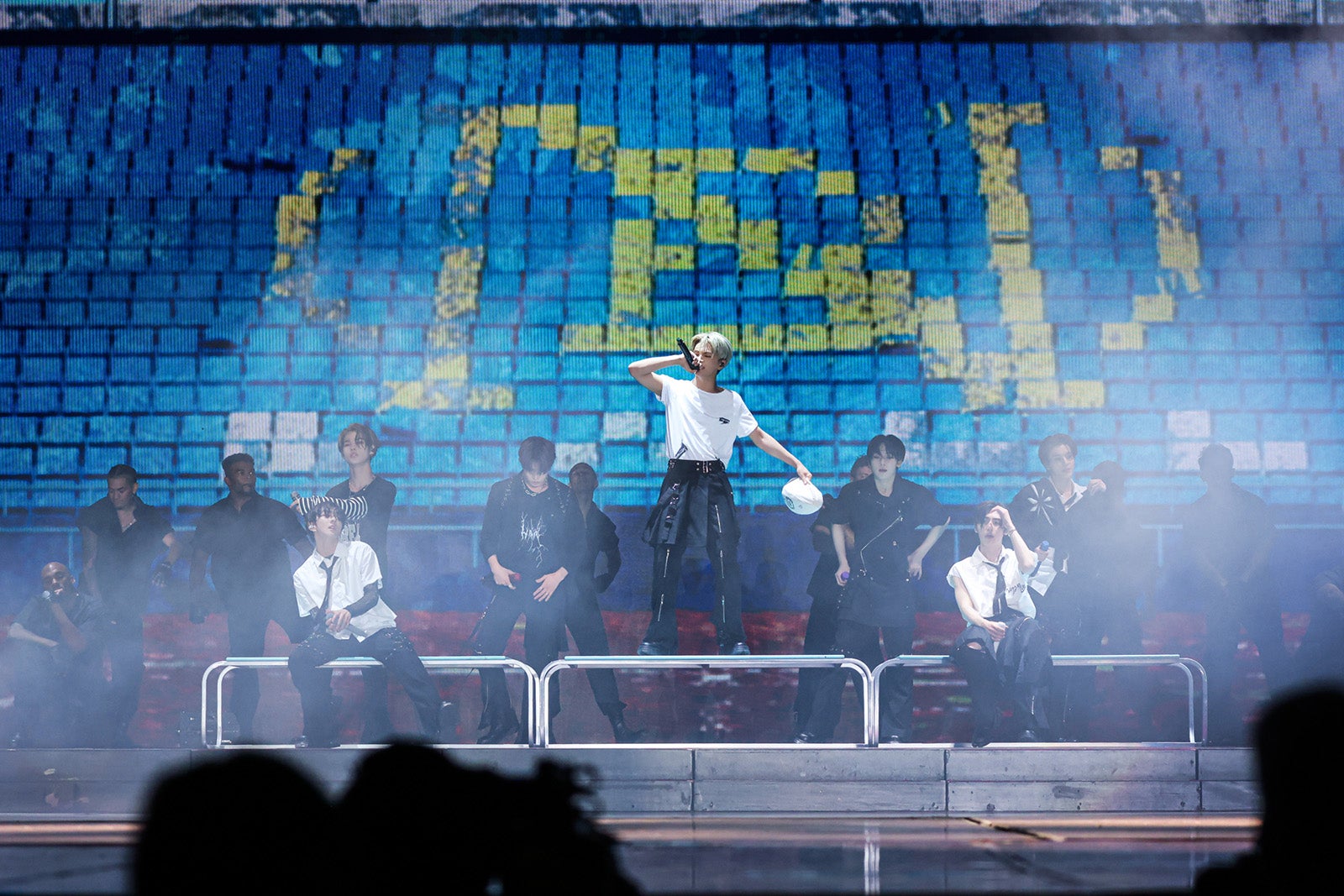 ENHYPEN「ENHYPEN WORLD TOUR ‘FATE’」LA公演の様子（P）&（C） BELIFT LAB Inc.