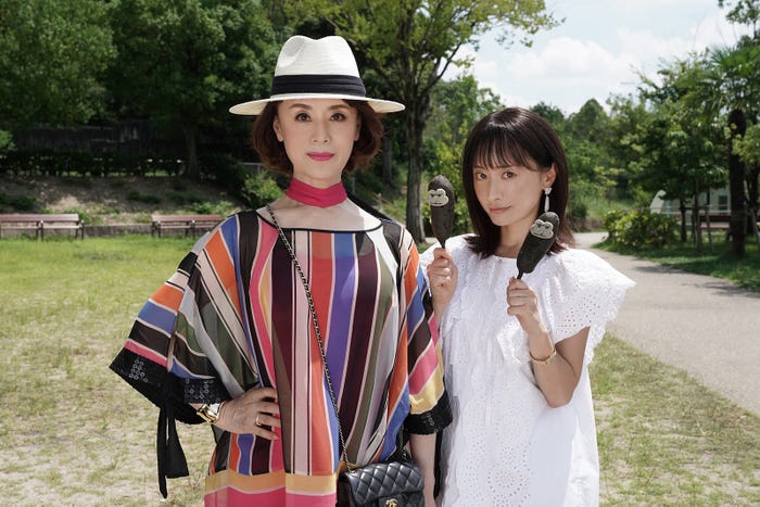 大地真央、松本まりか (C)東海テレビ