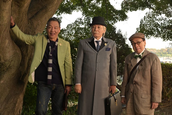 井上肇、斉木しげる、佐藤B作(C)テレビ朝日