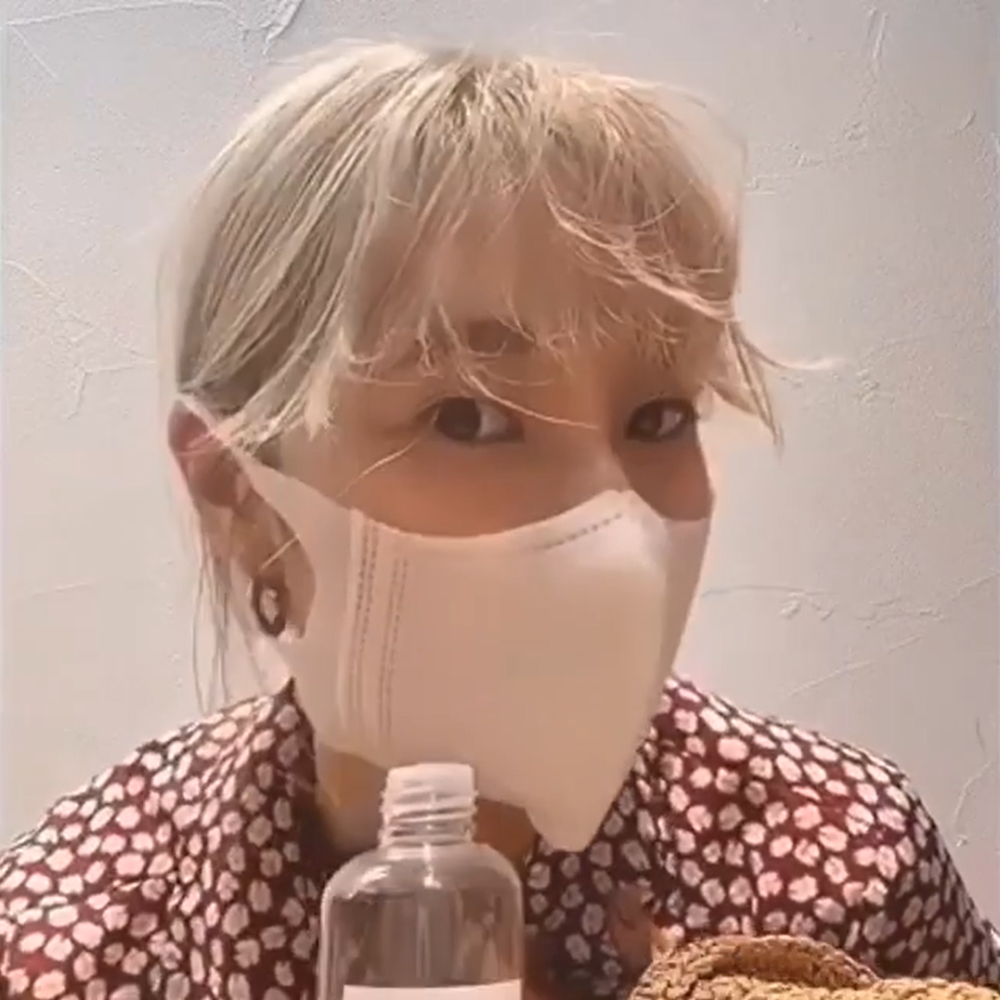 クシャ前髪のやり方