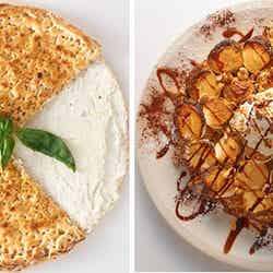 ヌテラクリームを使った「デザートピザ」も/画像提供:ノバレーゼ