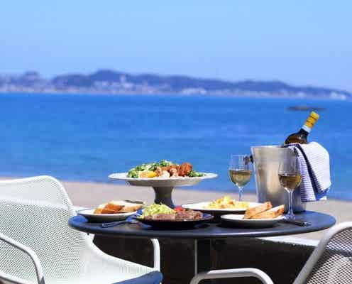 「ビーチエンドカフェ」三浦海岸沿いに海一望のオーシャンビューレストランが誕生