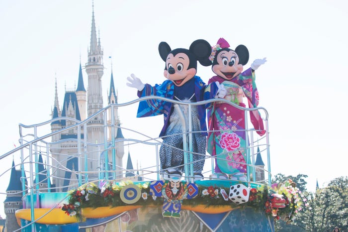 東京ディズニーランドのお正月のプログラム (C)Disney