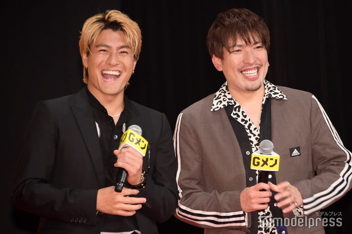 コンビ感あふれる森本慎太郎&りんたろー。(C)モデルプレス