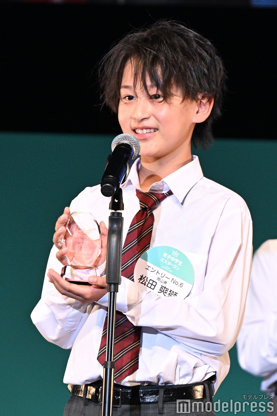 「男子中学生ミスターコン2025」ファイナル審査より（C）モデルプレス