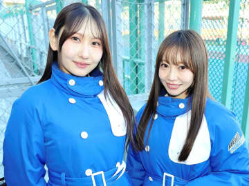 【競輪】平塚GP 湘南バンクエンジェルが活動中 鈴木珠優さん、城戸ひなのさん「熱戦を見に来て」