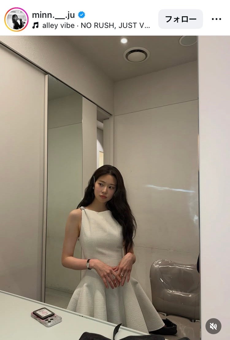 キム・ミンジュInstagramより