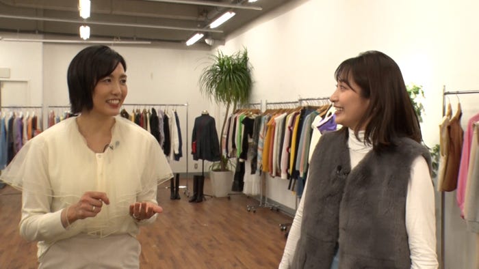 杉上佐智枝、笹崎里菜(C)日本テレビ