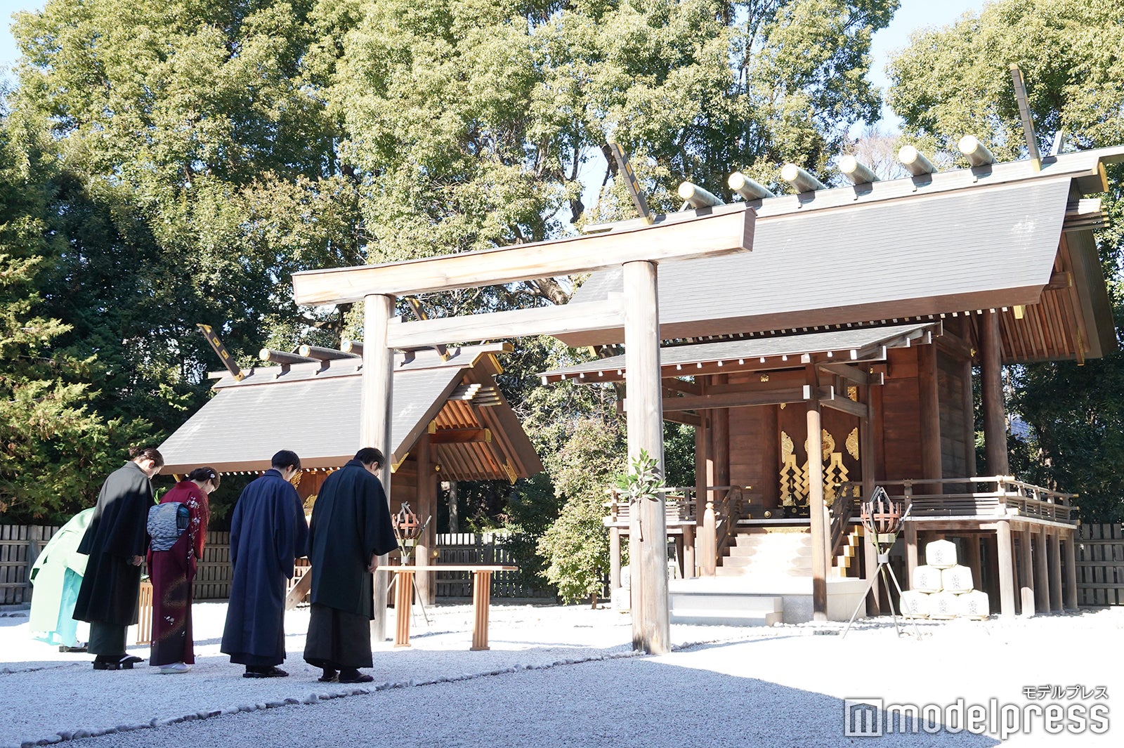 制作発表会見の様子（C）TBS