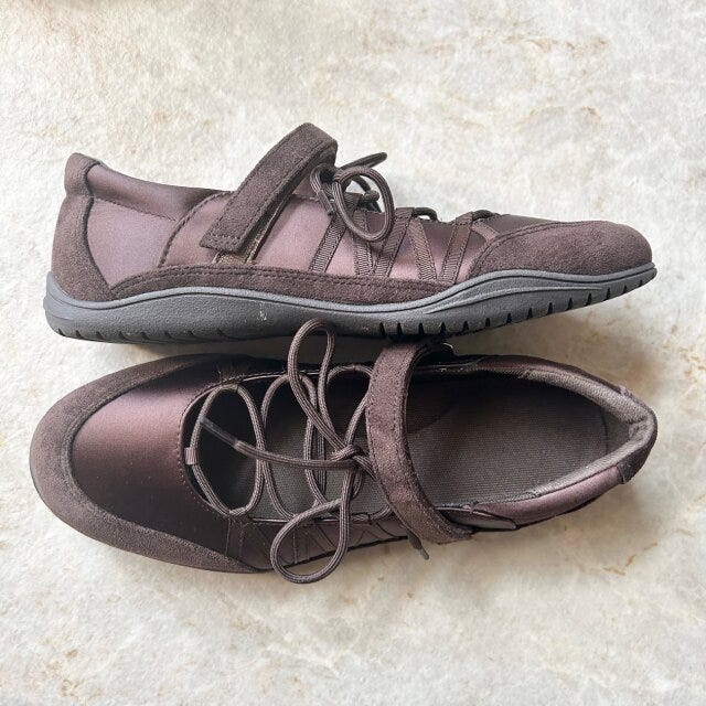 GU レースアップバレエスニーカー DARK GU レースアップバレエスニーカー DARK