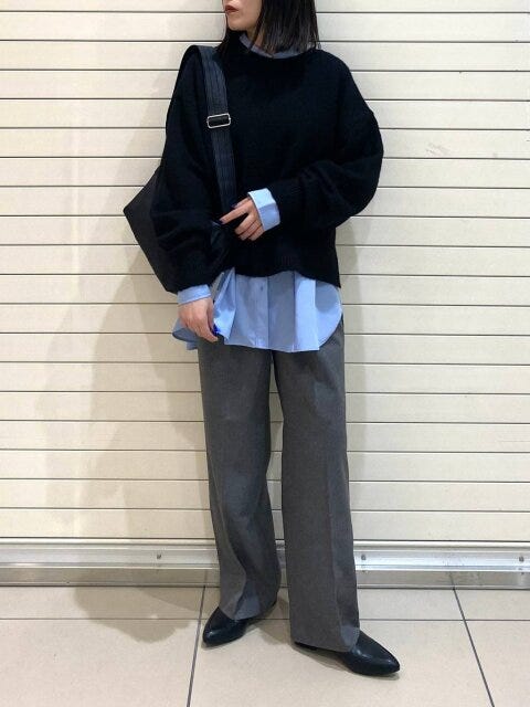 グローバルワークのワイドパンツ