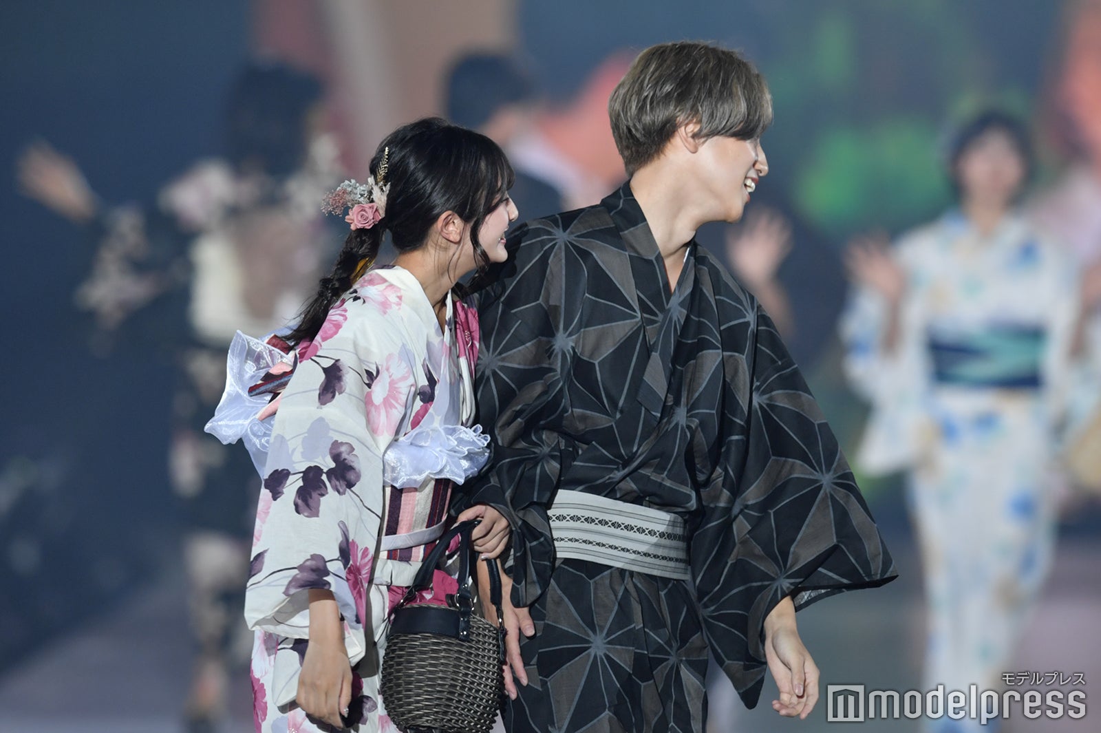 大西あきは、春山凜乃介 （C）モデルプレス