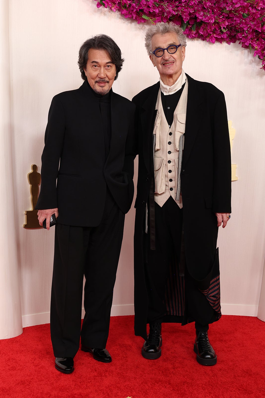 役所広司、ヴィム・ヴェンダース監督／photo by Getty Images