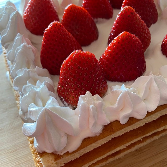 いちごショート完成