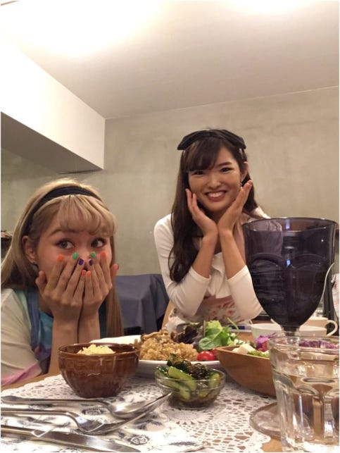 ぺこ・白井ありさ/ぺこTwitterより