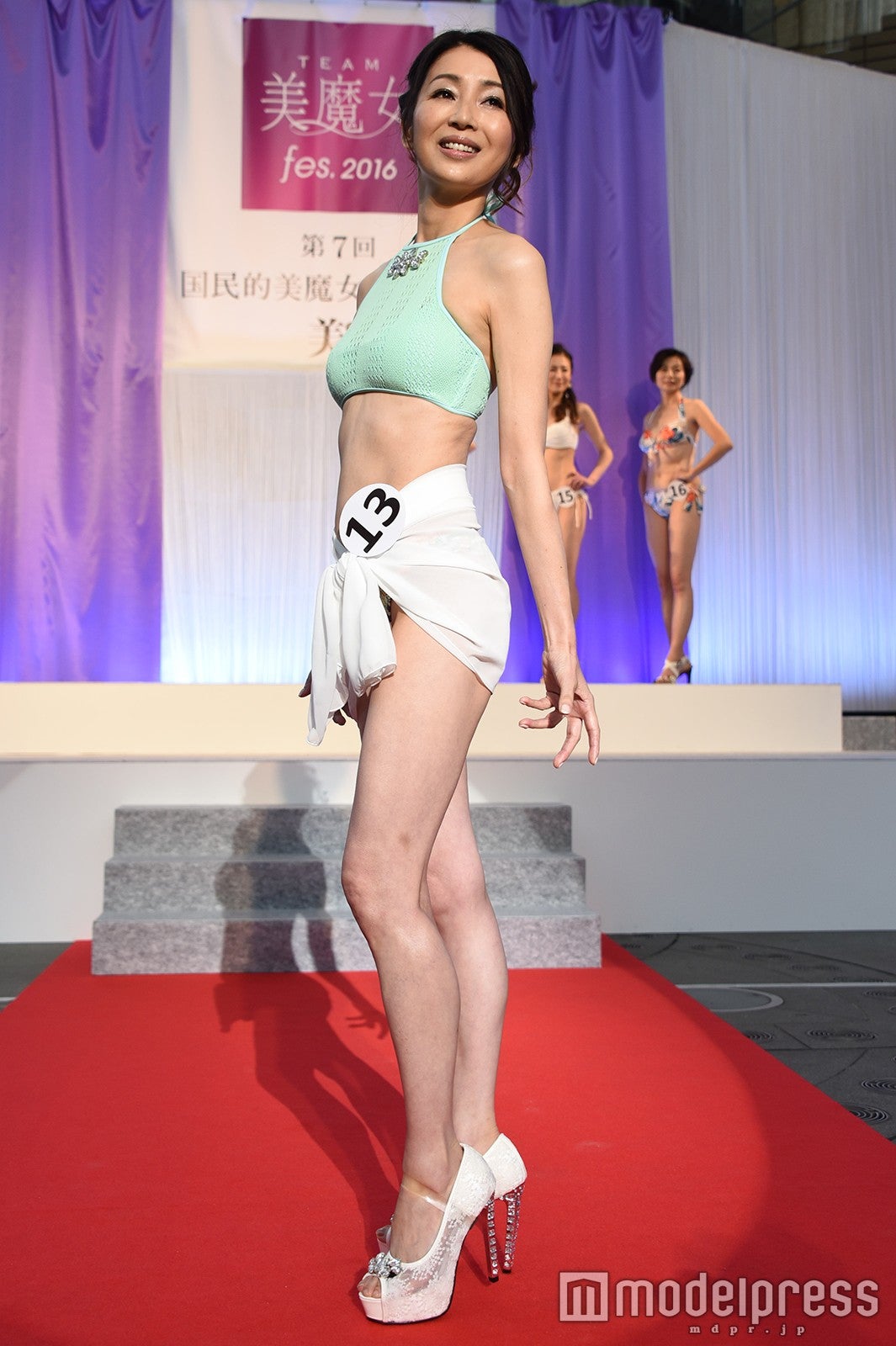 『第7回 国民的美魔女コンテスト』より（C）モデルプレス