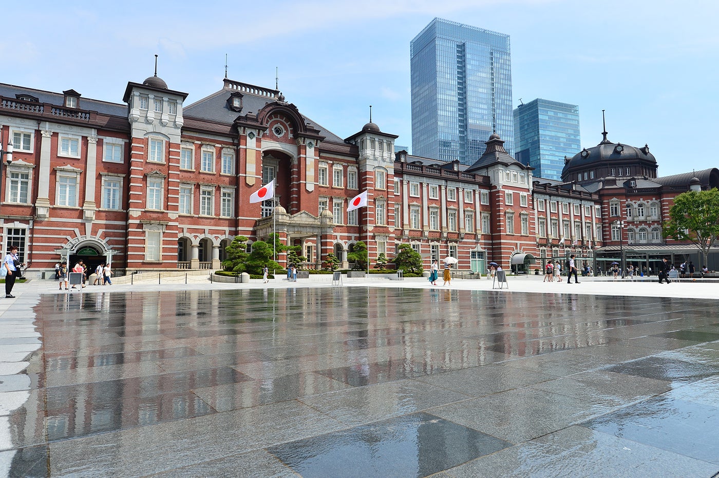 東京駅開業当時の姿をそのまま再現（提供写真）