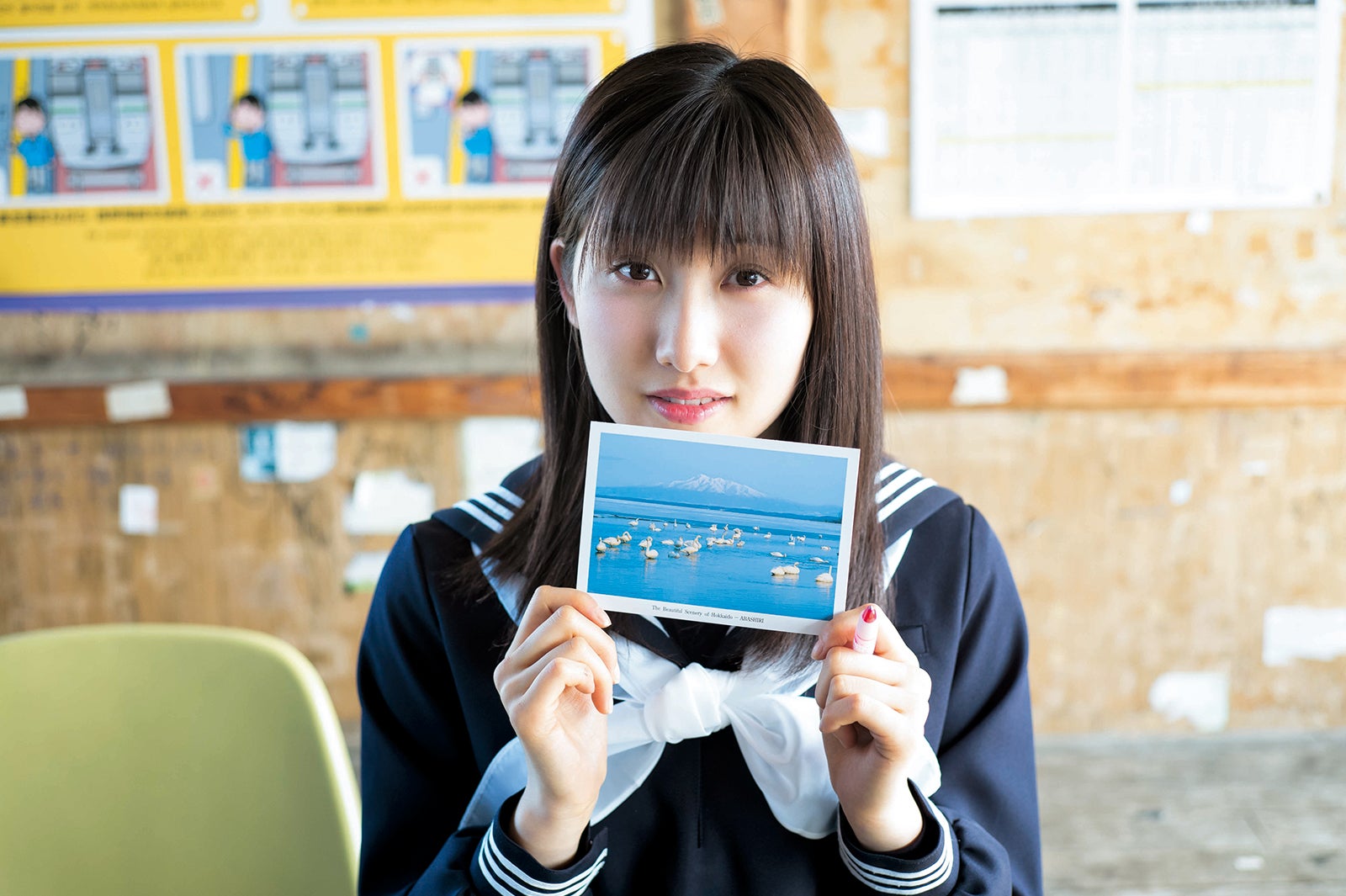 モーニング娘。’16・佐藤優樹（C）佐藤裕之／「週刊ヤングジャンプ28号」より