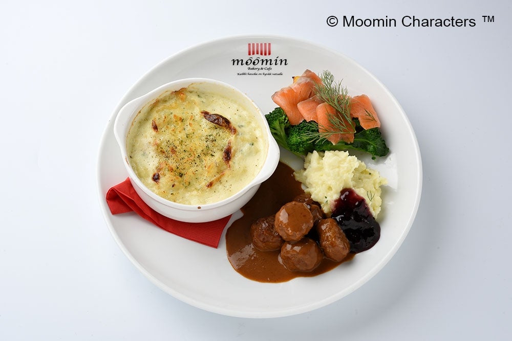 北欧プレート340＄（台湾ドル）（C）Moomin Characters