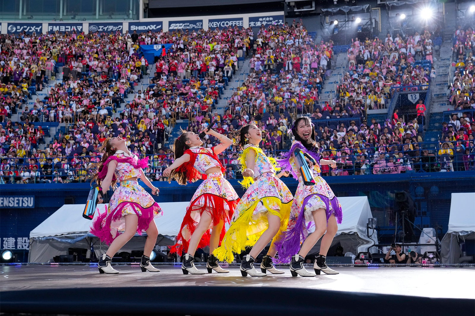 「ハマの夜祭り番長襲名記念 ももクロ夏のバカ騒ぎ2025 in 横浜スタジアム」（C）増田慶