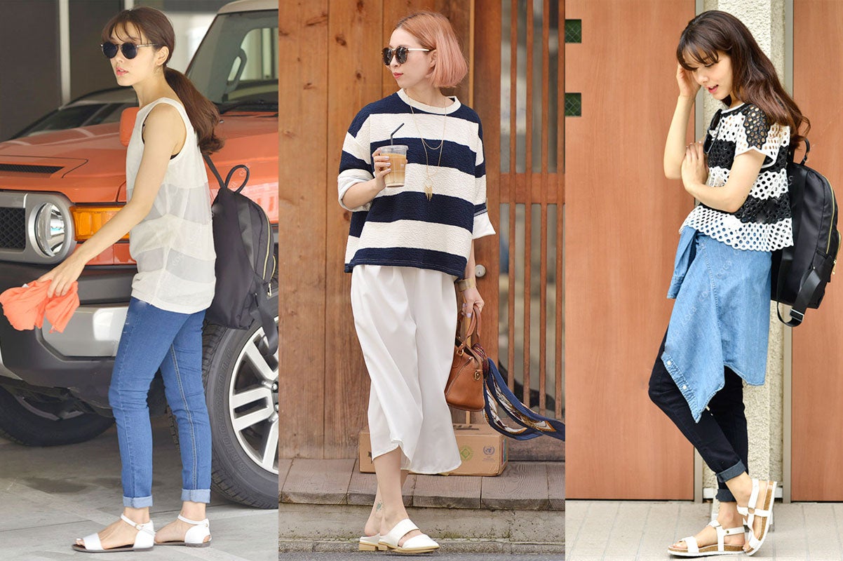 ワイドボーダーが今年っぽい！体型カバー効果も