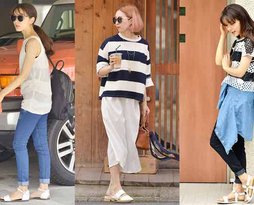 ワイドボーダーが今年っぽい!体型カバー効果も