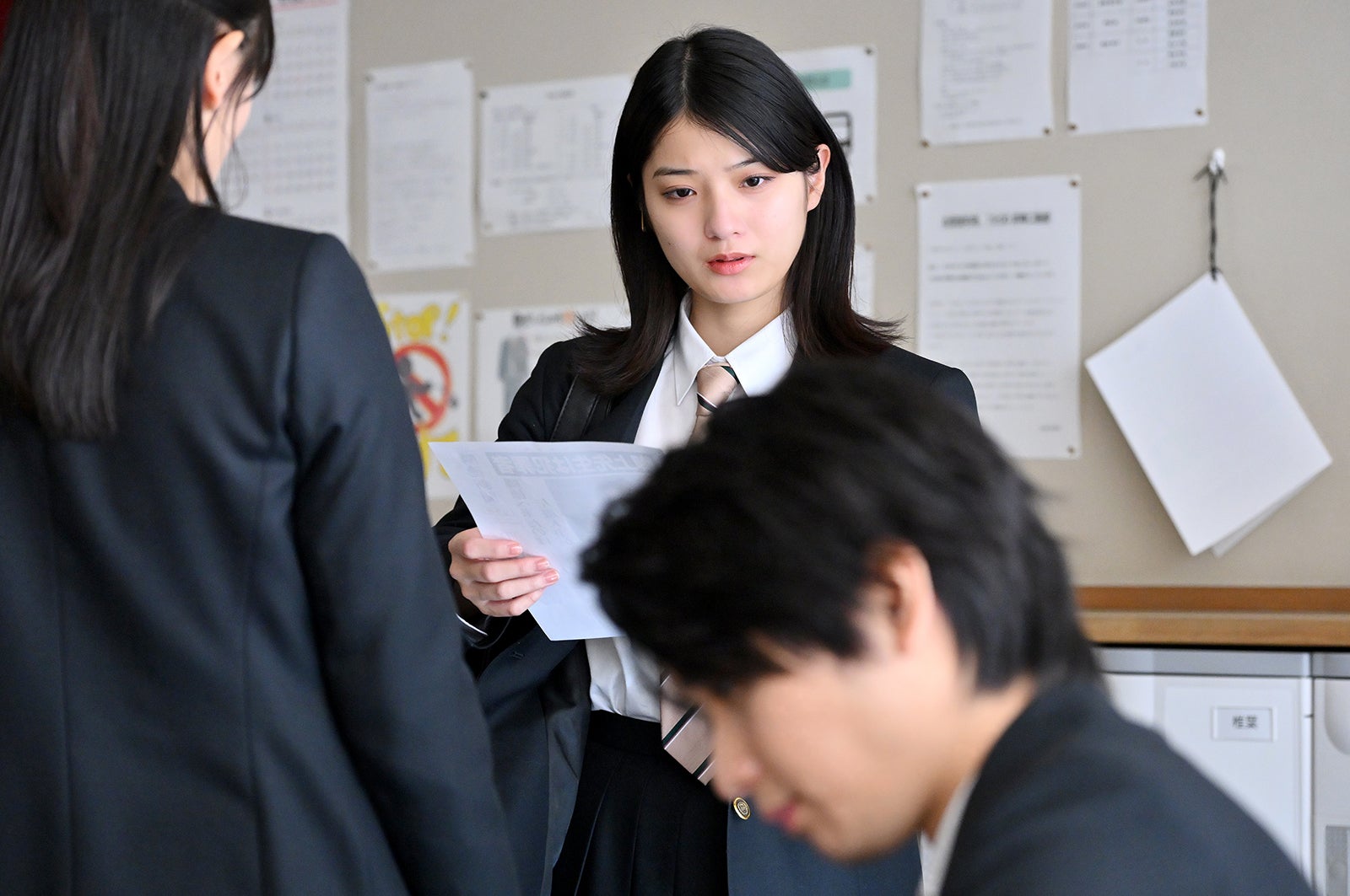 蒔田彩珠「御上先生」第1話（C）TBS