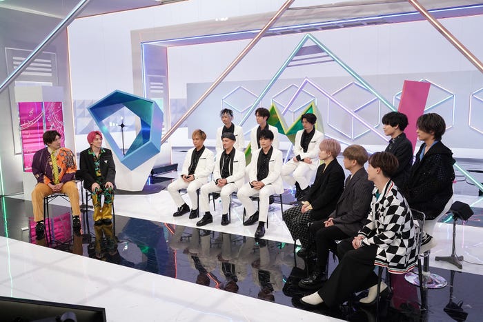 (左から)EXIT、DA PUMP、Da-iCE (C)日本テレビ