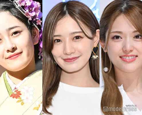 中田花奈、乃木坂46向井葉月との偶然2ショットにファン歓喜 2日前に松村沙友理とも遭遇