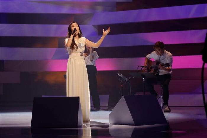 露崎春女/音楽番組「LOVE or NOT♪」より(提供画像)