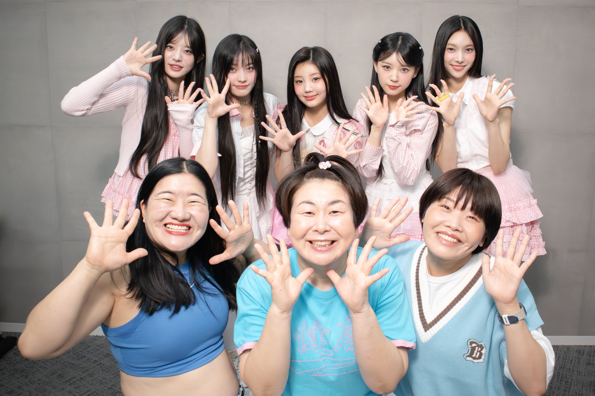 森三中・大島＆ガンバレルーヤ、ILLITとコラボ決定 よしこ＆まひるは“練習生時代”ぶりの再会