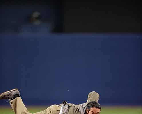 森山未來、ワンバン始球式に「悲しい」