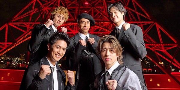 Aぇ! group、5色に輝く“5大都市タワージャック”に興奮 アルバム